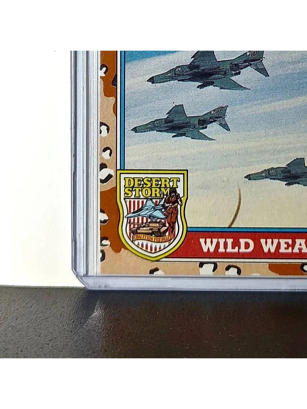Wild Weasel 1991 Topps Desert Storm #113 Card